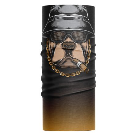 Gangster Pitbull Headwear Snood Gangster Pitbull Headwear Snood Face Masks Purple Print House