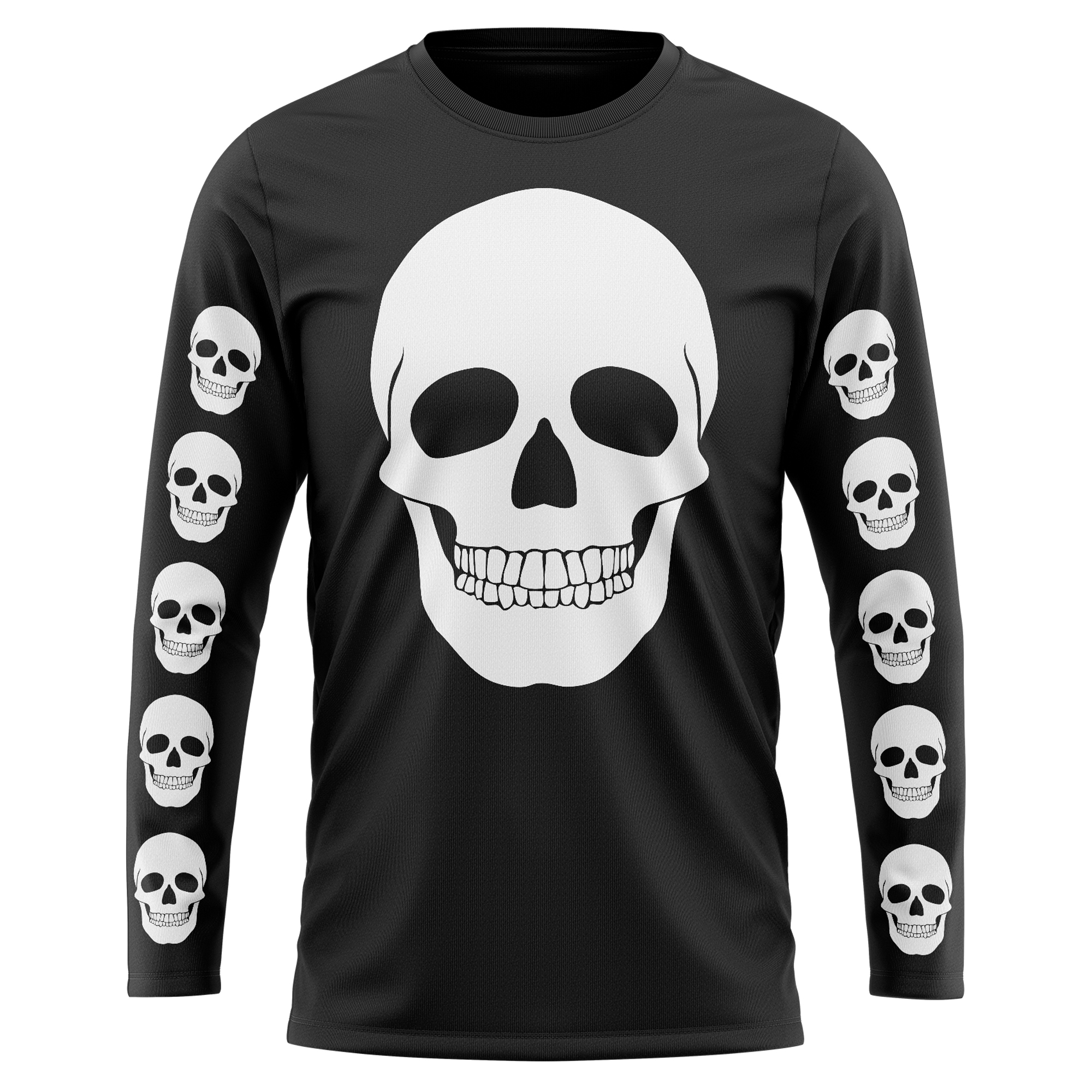 00s fuga long sleeve t-shirt skull カットソー Skull Face Long Sleeved T Shirt - Purple Print House