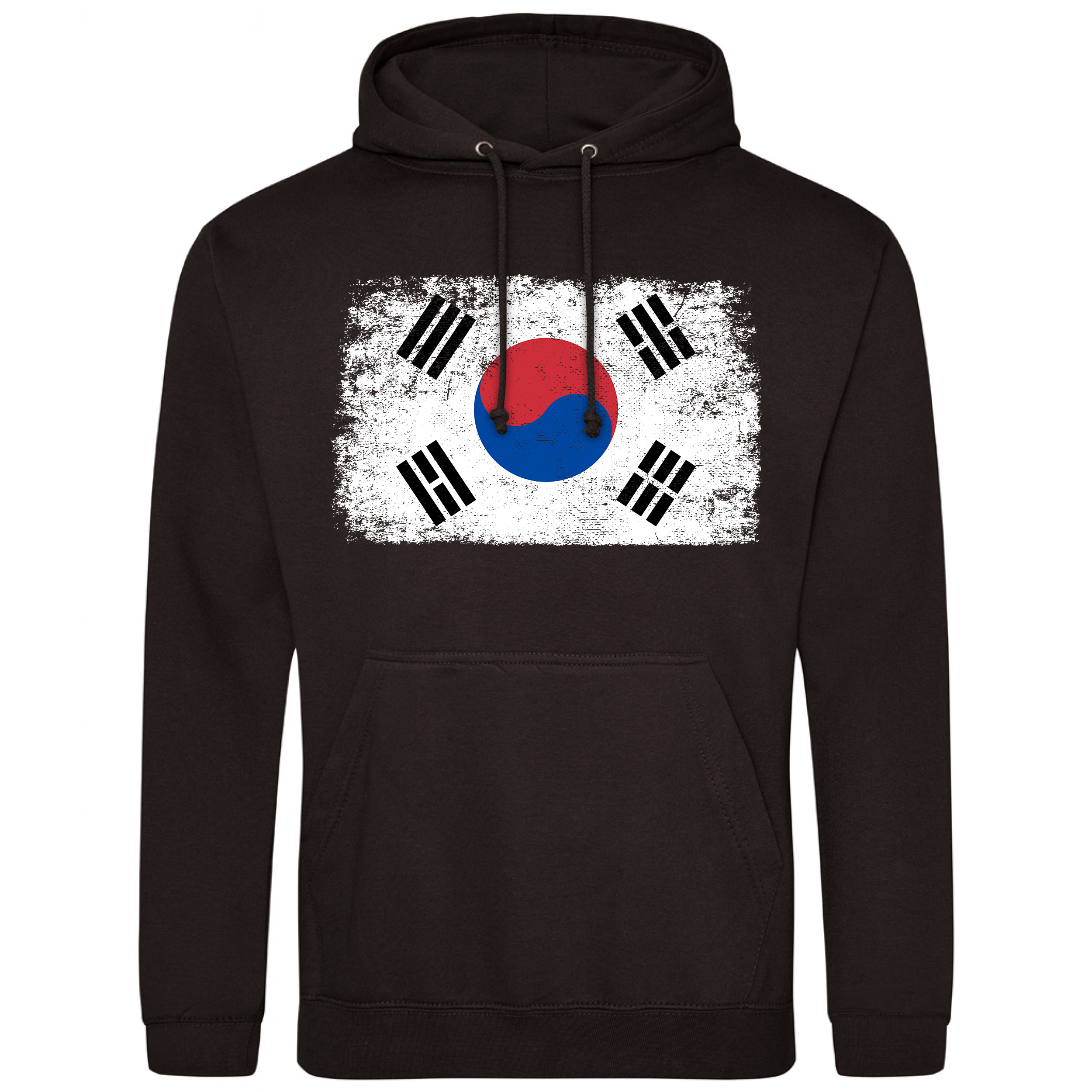 South Korea Flag Hoodie Mens Purple Print House