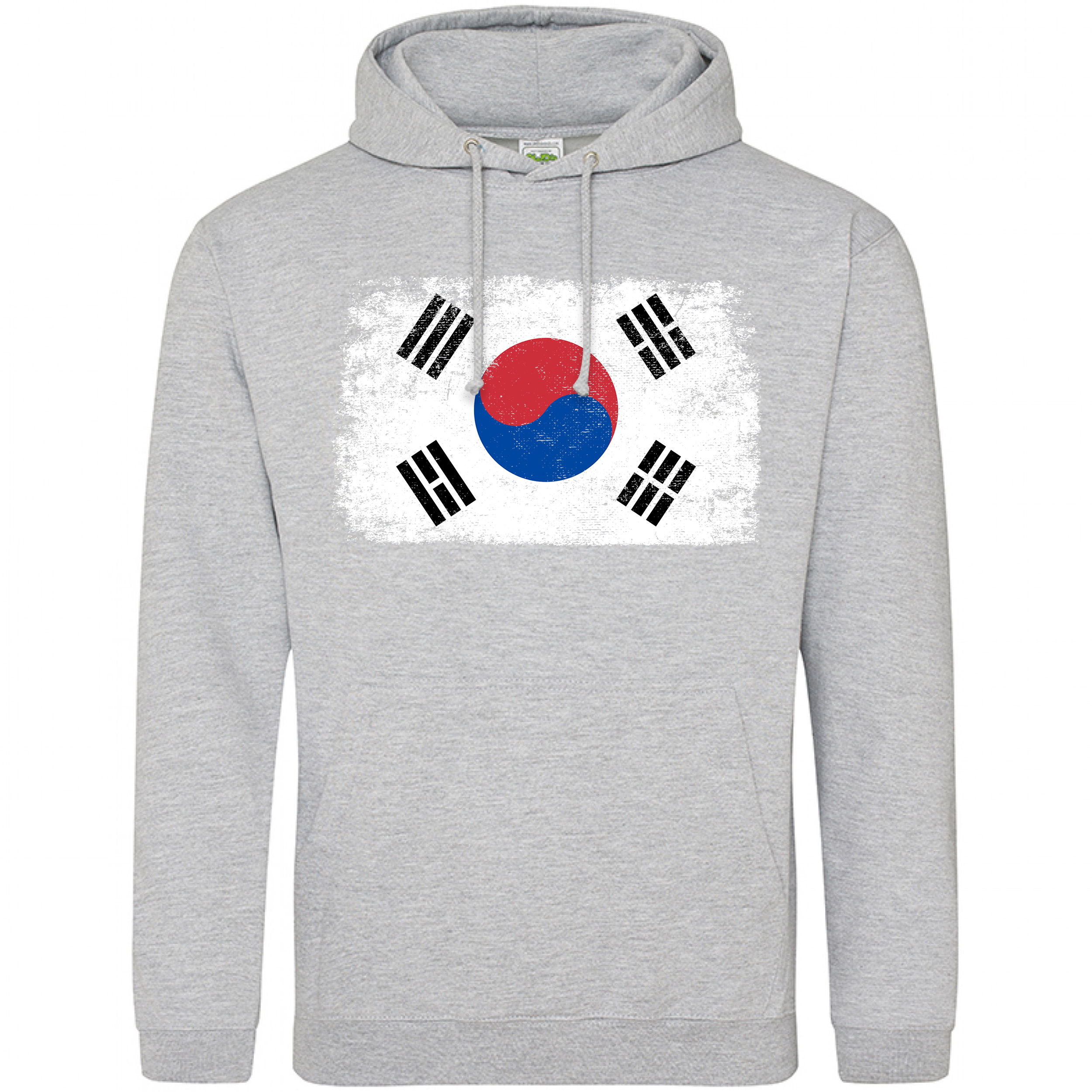 South Korea Flag Hoodie Mens Purple Print House