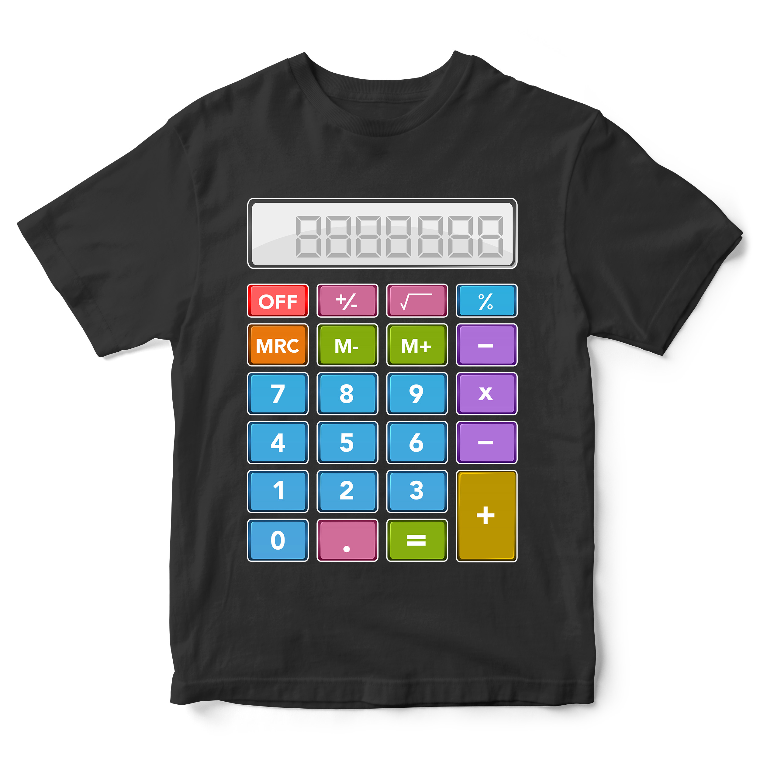 Maths Day Calculator Kids T-Shirt | School Fun Tee