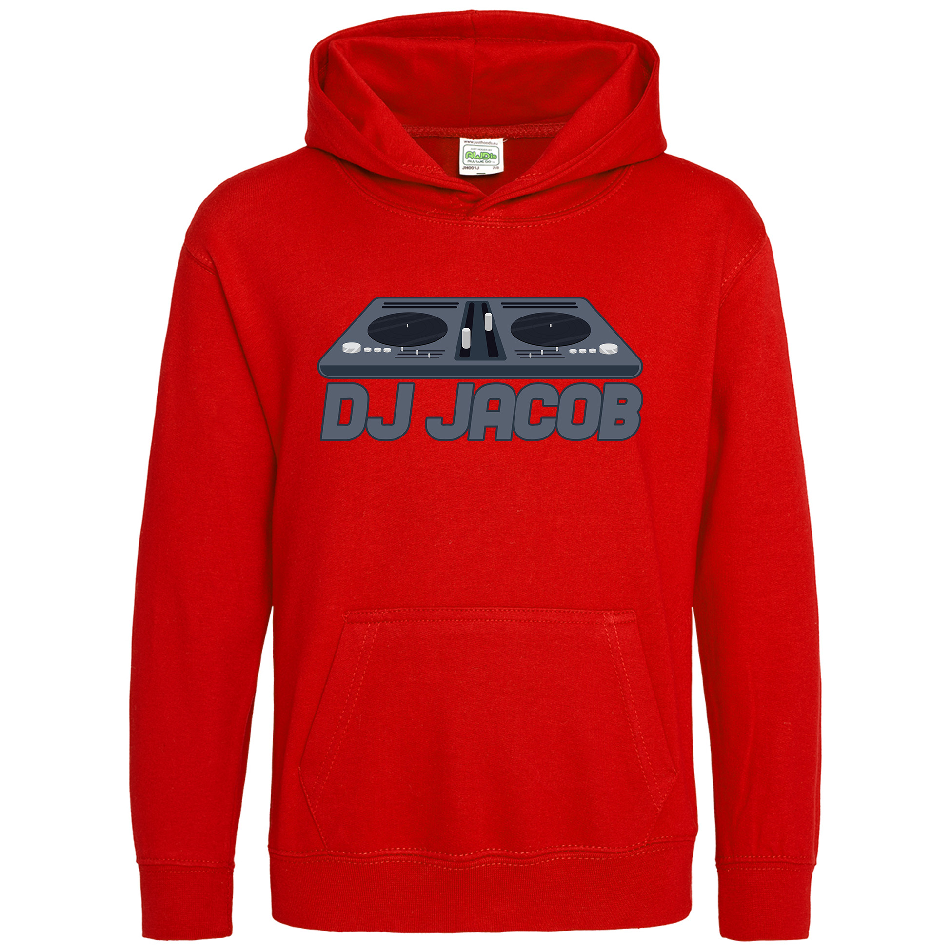 WE Fashion sweater met tekst en 3D applicatie zwart/groen