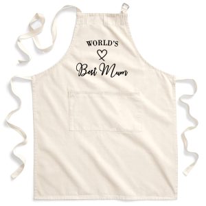Worlds Best Mum Apron Women Worlds Best Mum Apron Women Aprons Purple Print House