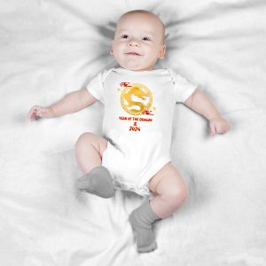 Year Of The Dragon Babygrow Baby Baby Clothing Purple Print House
