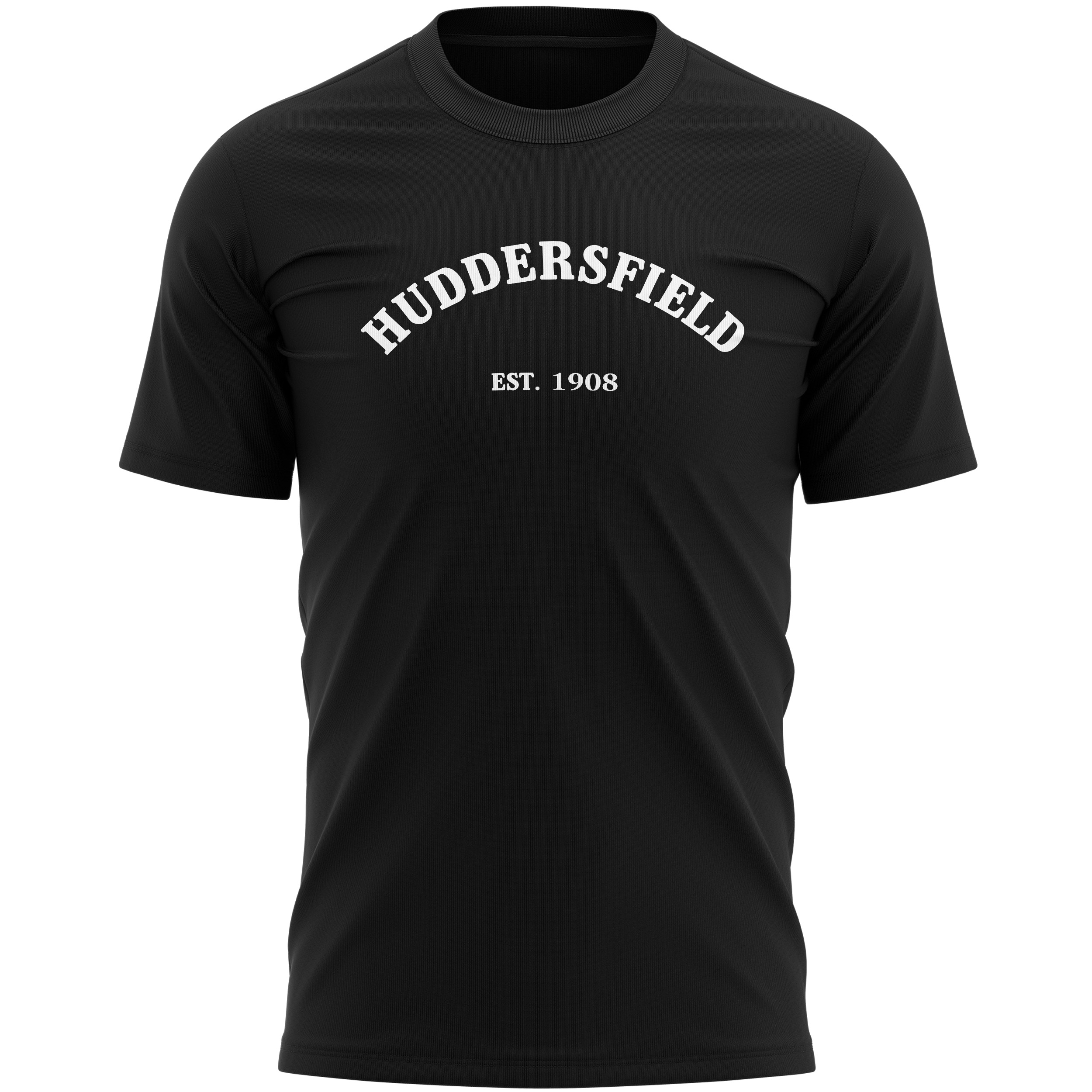 T-shirt Huddersfield Town Noir XL - Coton Graphique - Occasion En Excellent état