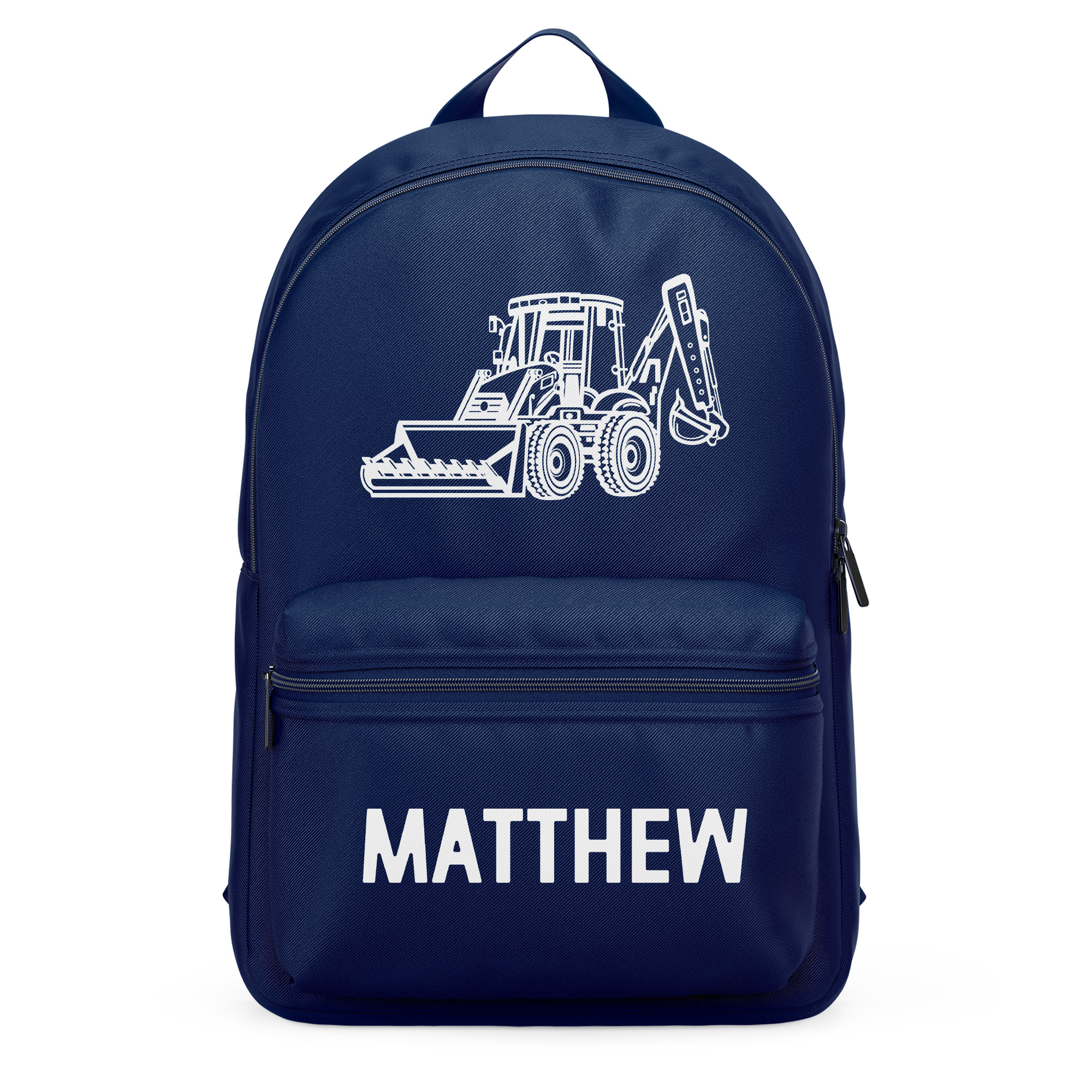 Personalised Construction Mini Backpack for Kids £19.99