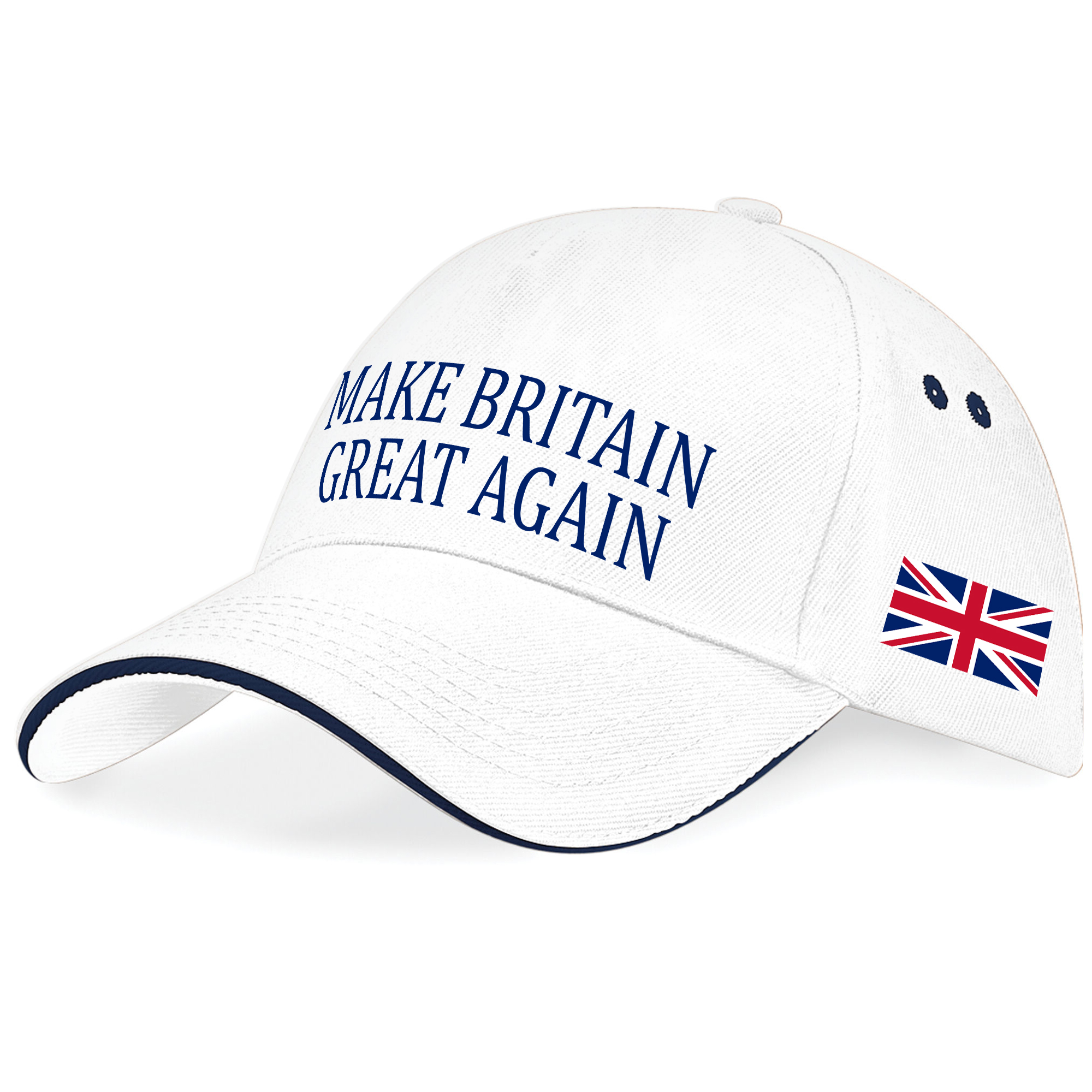 Cappellino Da Baseball Union Jack Wear Con Bandiera Britannica, Taglia Unica Con Chiusura In Velcro, Per Adulti - 2