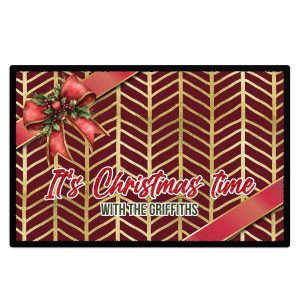 Its Christmas Time Floor Mat Home & Kitchen Its Christmas Time Floor Mat Home & Kitchen Christmas Gifts Purple Print House