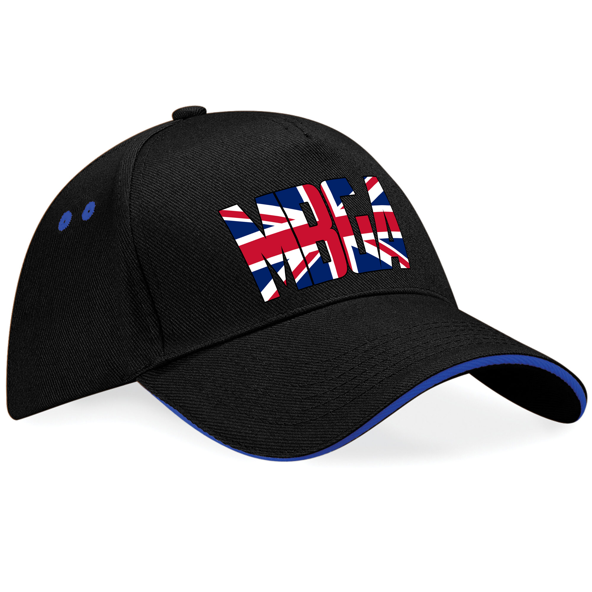 MBGA Baseball Cap Headwear Purple Print House