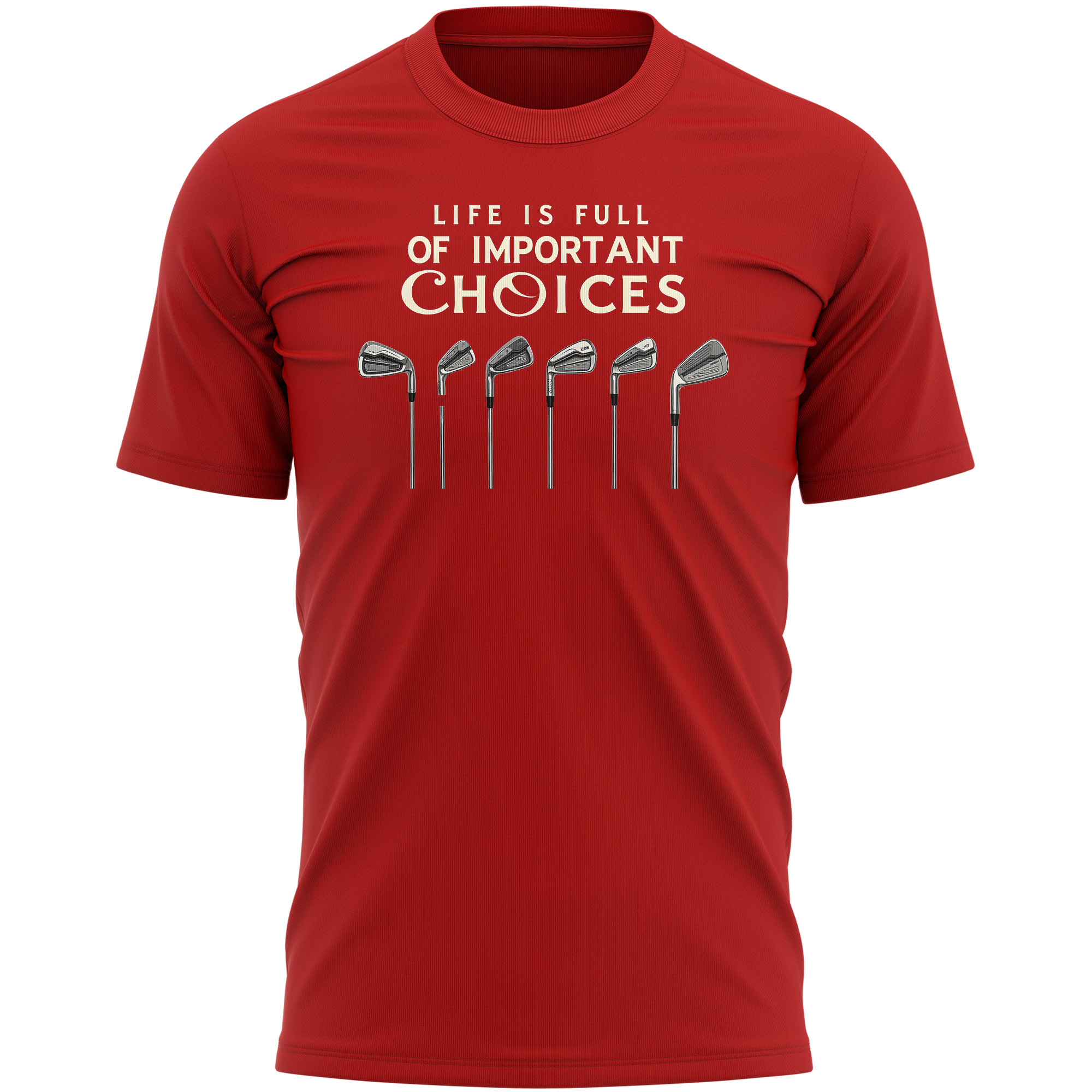 Life Is Full Of Important Choices T Shirt Men | Funny Tee