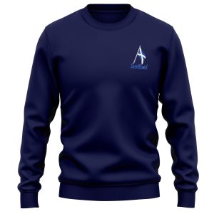 Embroidered Scotland Sweatshirt Men Adult Sweatshirts Purple Print House