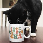 Custom Cat Mug In My Cat Mum Era Personalised Cats Name Paw Prints Tea Coffee Cup Custom Cat Mug In My Cat Mum Era Personalised Cats Name Paw Prints Tea Coffee Cup Cat Gifts Purple Print House