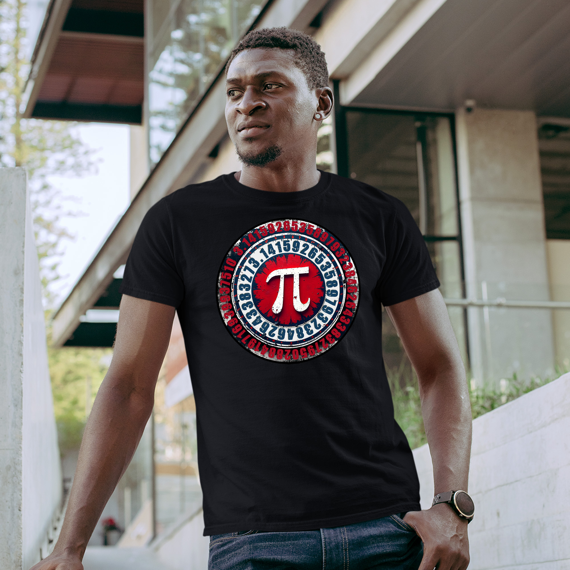 Maths Pi T Shirt Mathematics Numeracy Design Gift for Maths Lovers