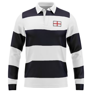 England Embroidered Rugby Shirt England Pocket St George’s Day Jersey for Men Classic Gift Men's Clothing Purple Print House