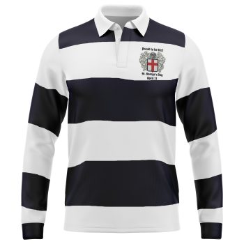 Embroidered St George’s Day Rugby Shirt Proud to be Brit Embroidery Jersey Men Embroidered St George’s Day Rugby Shirt Proud to be Brit Embroidery Jersey Men Men's Clothing Purple Print House