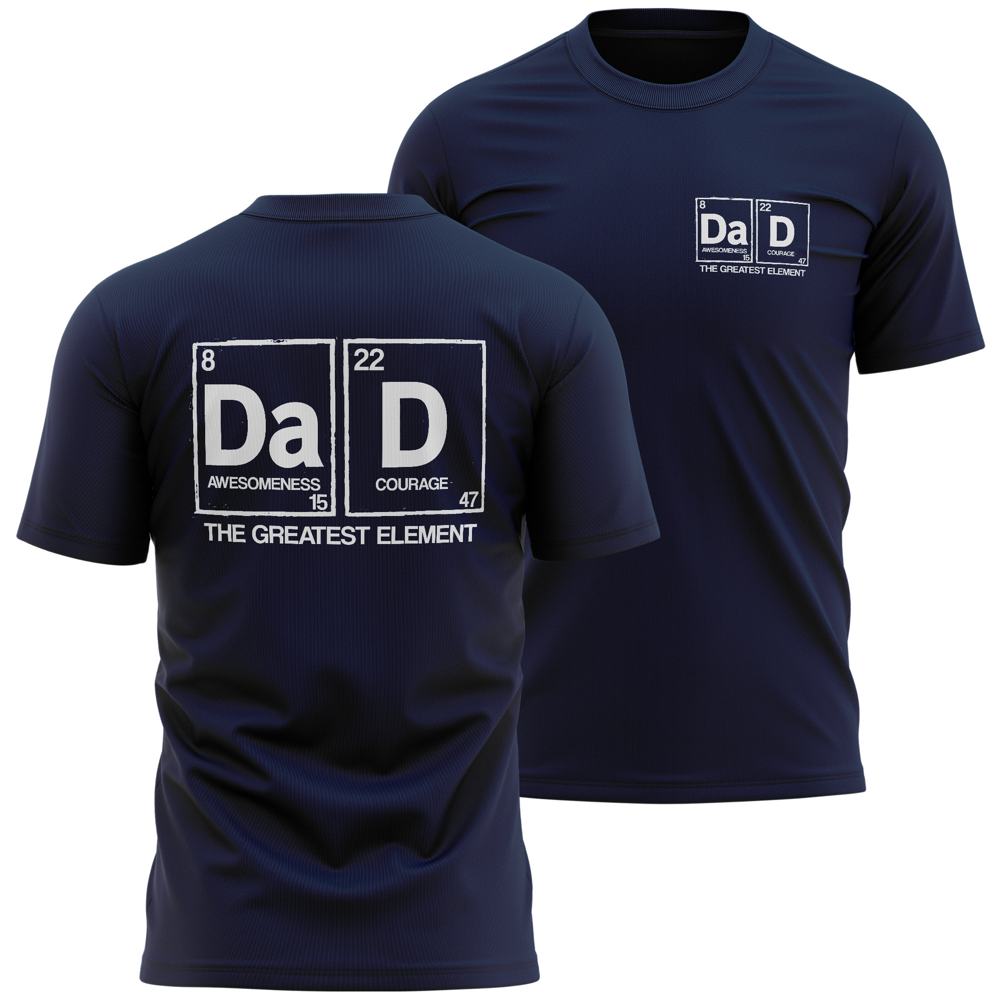Funny Science Dad T Shirt with the Humorous Text Dad The Greatest Element Funny Science Dad T Shirt with the Humorous Text Dad The Greatest Element Father's Day Gifts Purple Print House