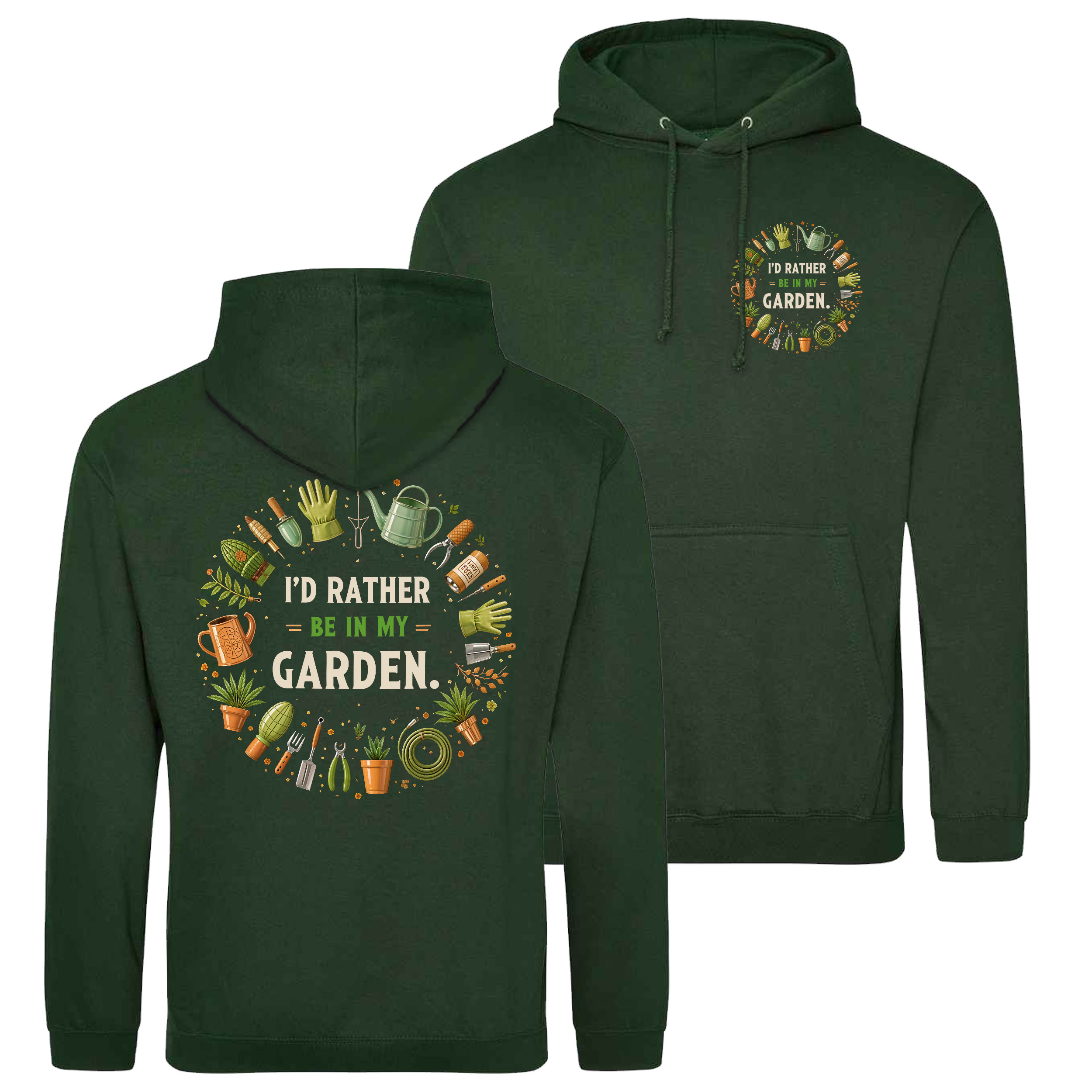 Funny Gardening Hoodie For Dad Id Rather Be in The Garden Design Funny Gardening Hoodie For Dad Id Rather Be in The Garden Design Adult Hoodies Purple Print House