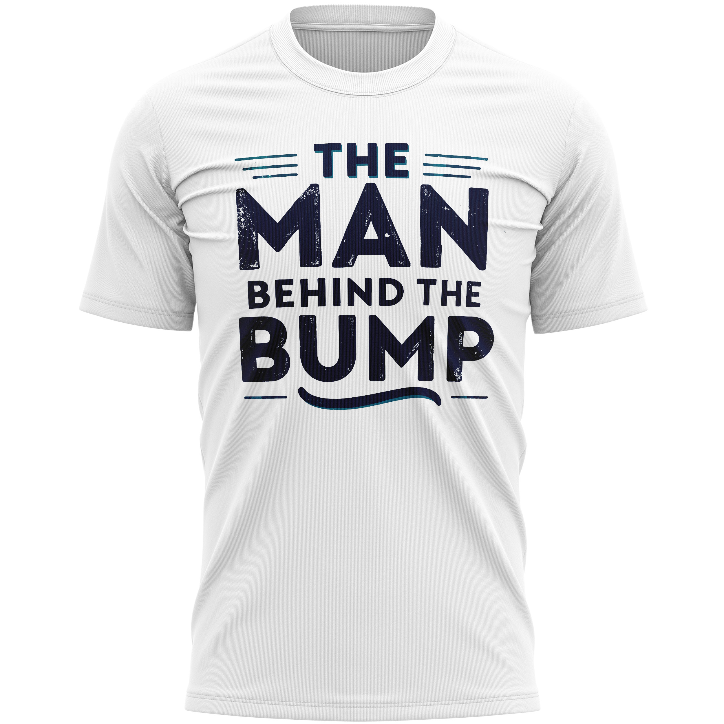 Funny Dad To Be T Shirt The Man Behind The Bump Top for Expectant Fathers Funny Dad To Be T Shirt The Man Behind The Bump Top for Expectant Fathers Father's Day Gifts Purple Print House