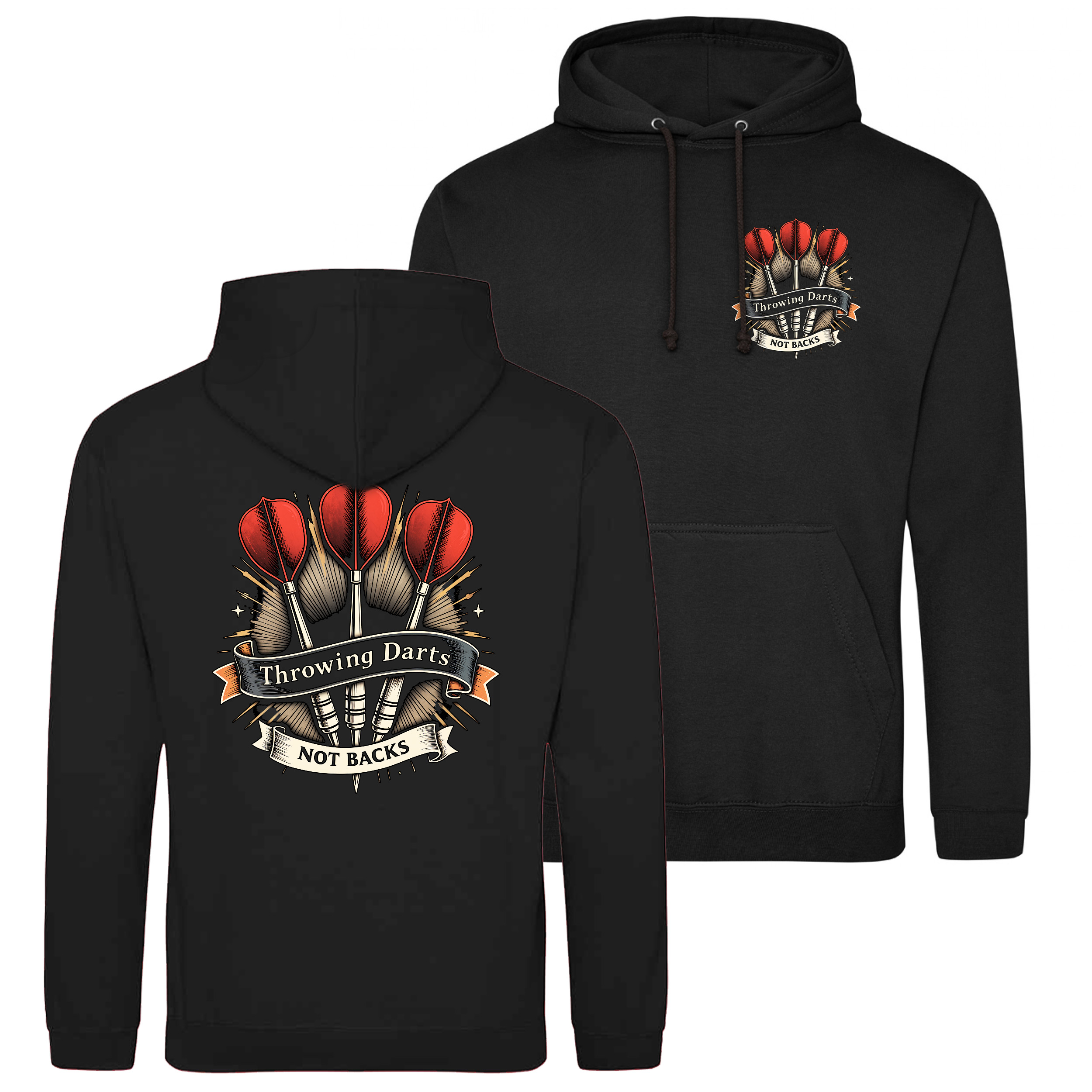 Hoodie for Dad with Throwing Darts Design Hoodie for Dad with Throwing Darts Design Adult Hoodies Purple Print House