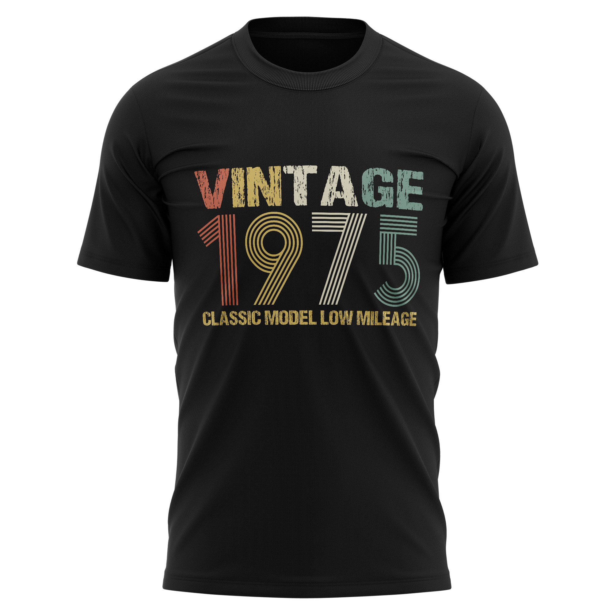 Funny 50th Birthday T Shirt Men Vintage 1975 Classic