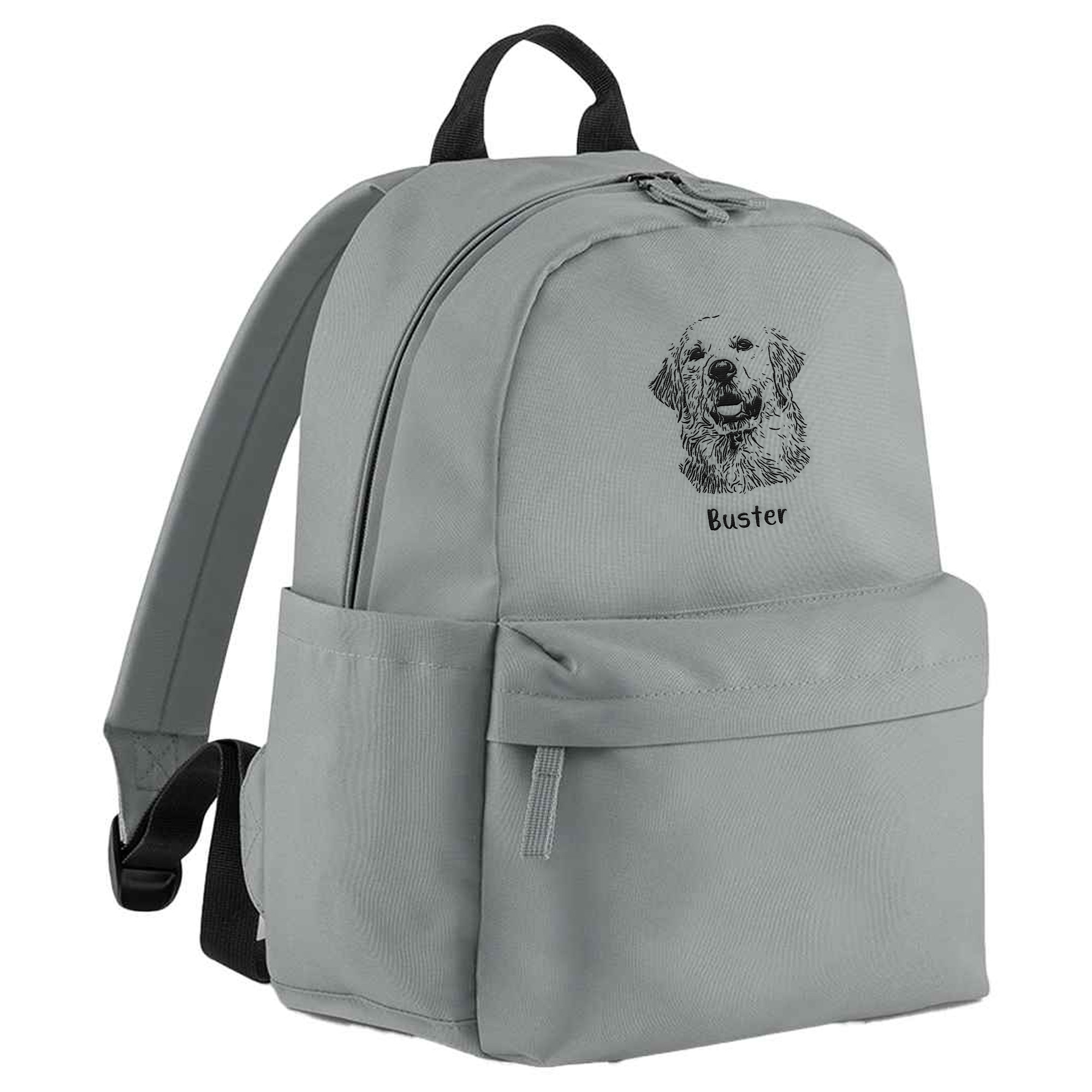Custom Pet Portrait Mini Backpack - Embroidered