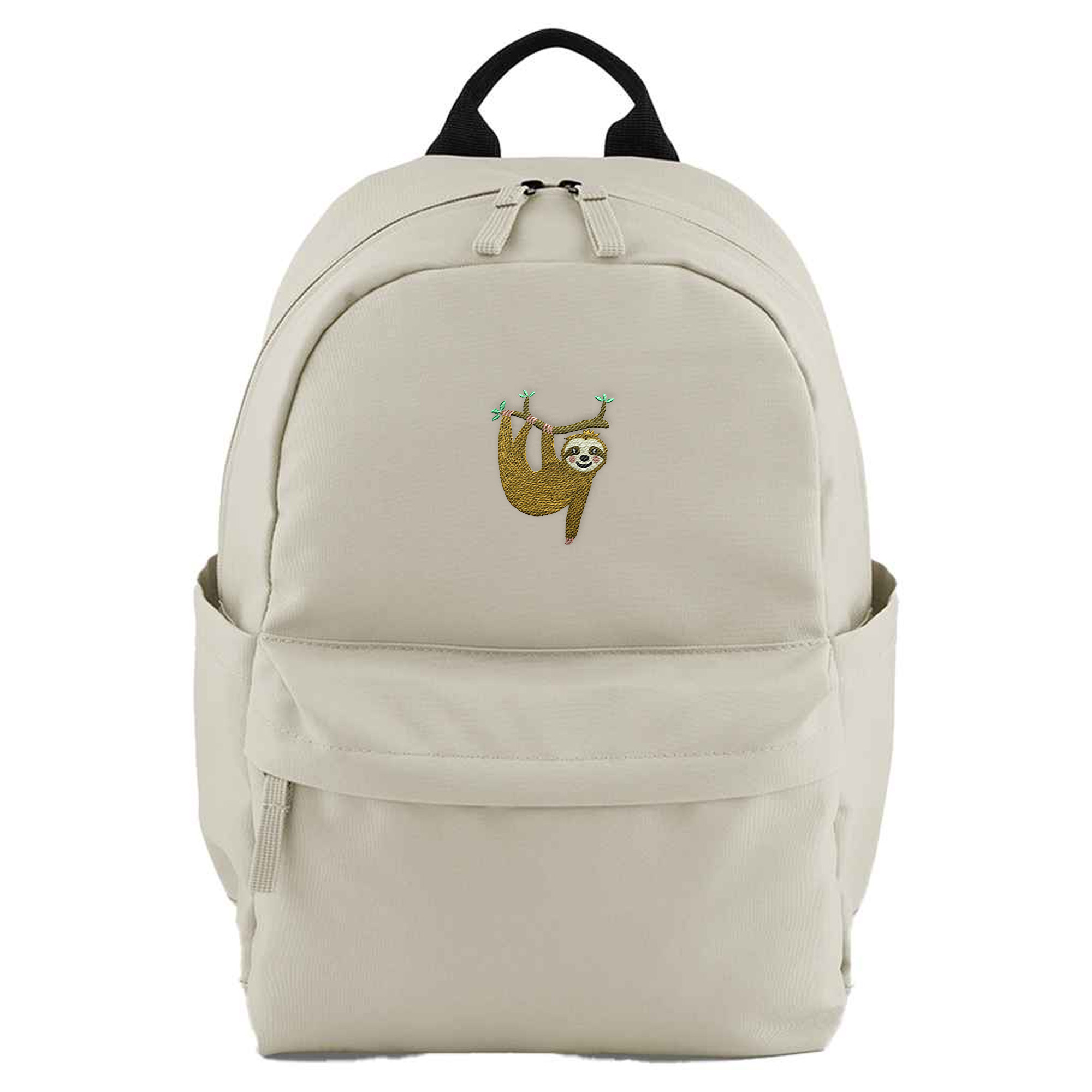 Embroidered Sloth Premium Mini Backpack for School Nursery and
