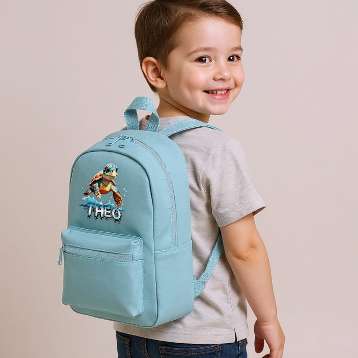 Cute Embroidered Alpaca Mini Backpack Kids