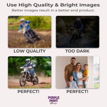 Custom Printed Metal Sign Custom Metal Signs Purple Print House