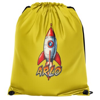 Kids Personalised Rocket Ship Drawstring Bag Boys Girls Outer Sace Sports Bag Kids Personalised Rocket Ship Drawstring Bag Boys Girls Outer Sace Sports Bag Drawstring Bags Purple Print House