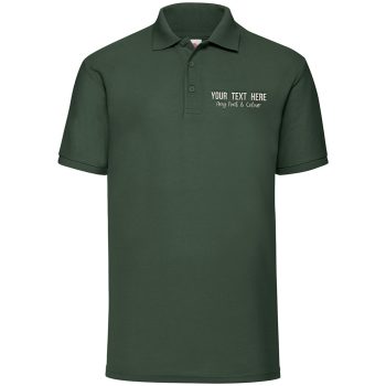 Custom Embroidered Polo Shirt Custom Embroidered Polo Shirt Personalised Clothing Purple Print House
