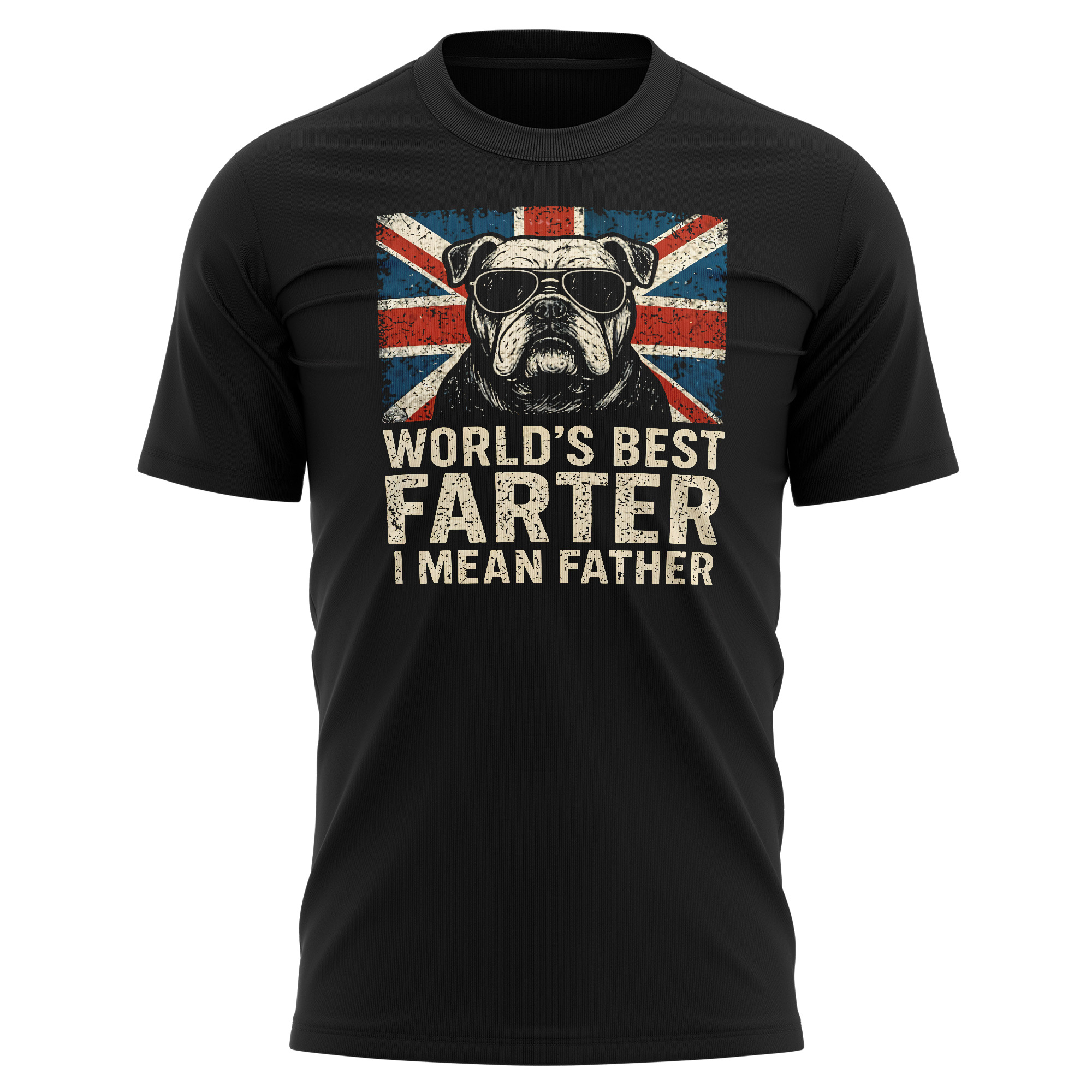 Funny Best Farter T Shirt for Dad I Mean Father Vintage Union Jack Tee Funny Best Farter T Shirt for Dad I Mean Father Vintage Union Jack Tee Father's Day Gifts Purple Print House