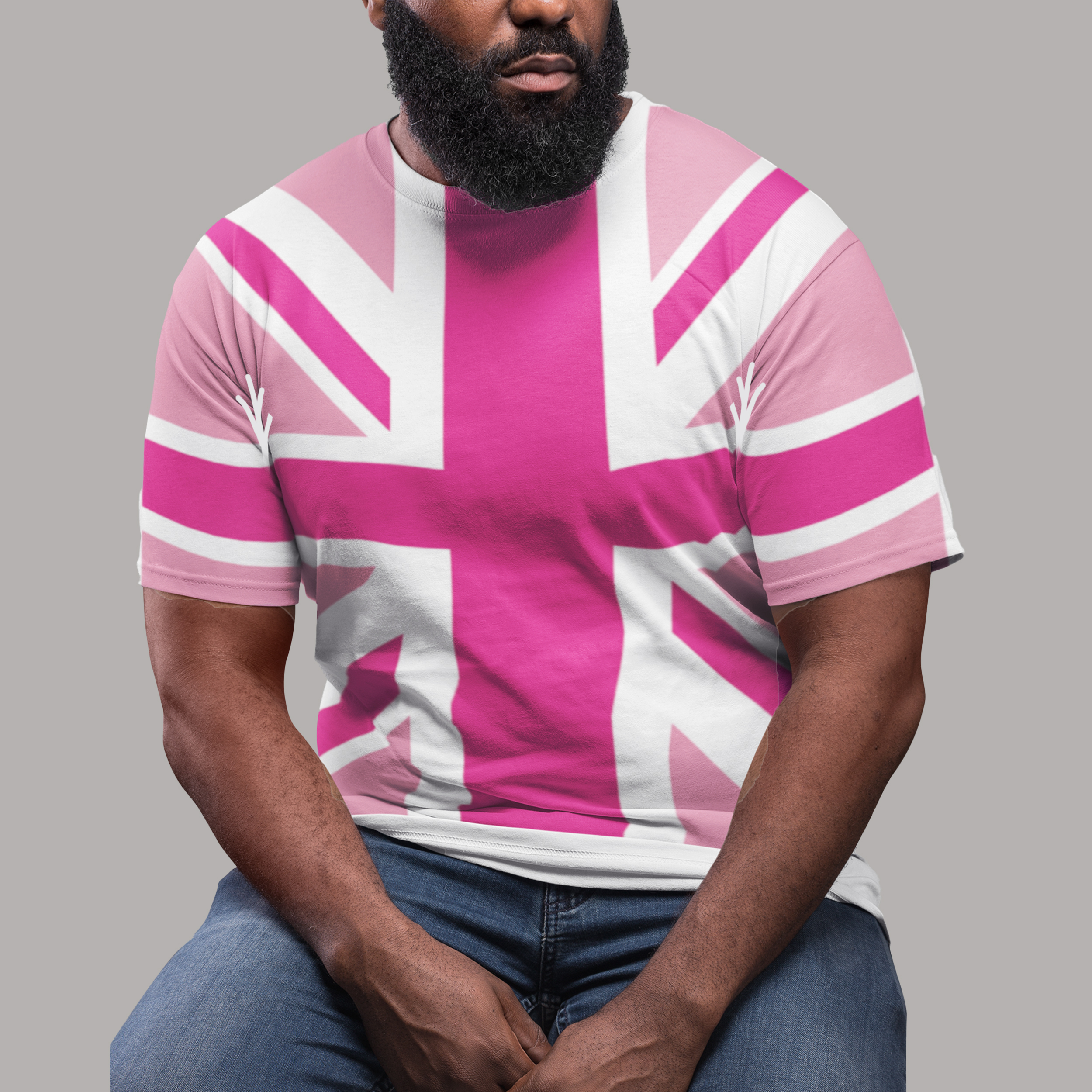 Uomo st Georges Giorno T-Shirt Bandiera Inglese Union Jack Calcio Rugby Maglia