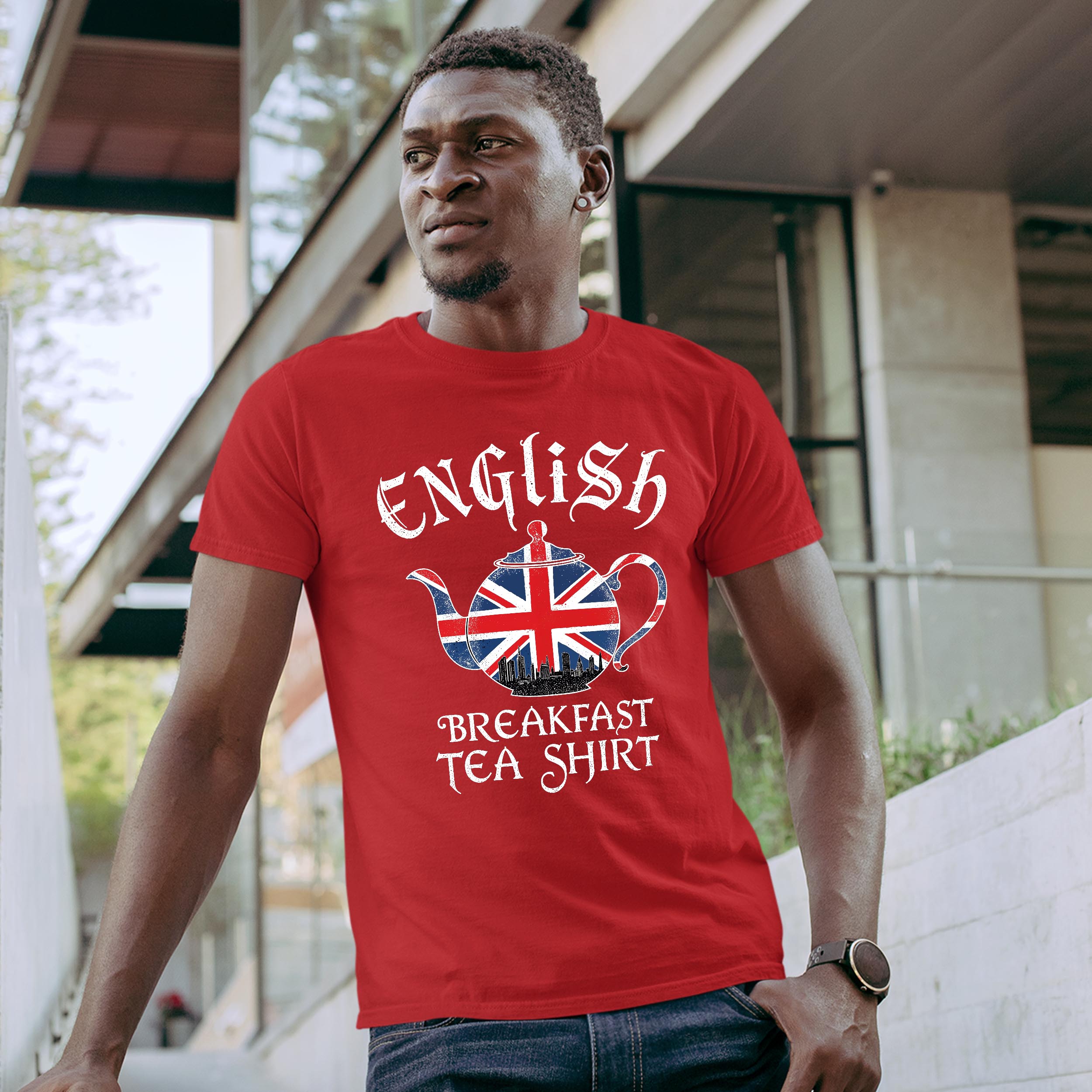 T-shirt Lunga Donna Tribal – Union Jack Lips, Maniche Corte, Scollo Rotondo, 100% Cotone, Vestibilità Sagomata, Idea Regalo