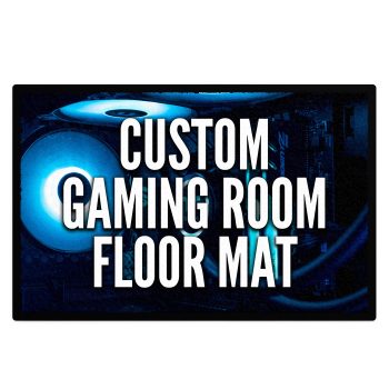 Custom Gaming Floor Mat Custom Gaming Floor Mat Gaming Accessories Purple Print House
