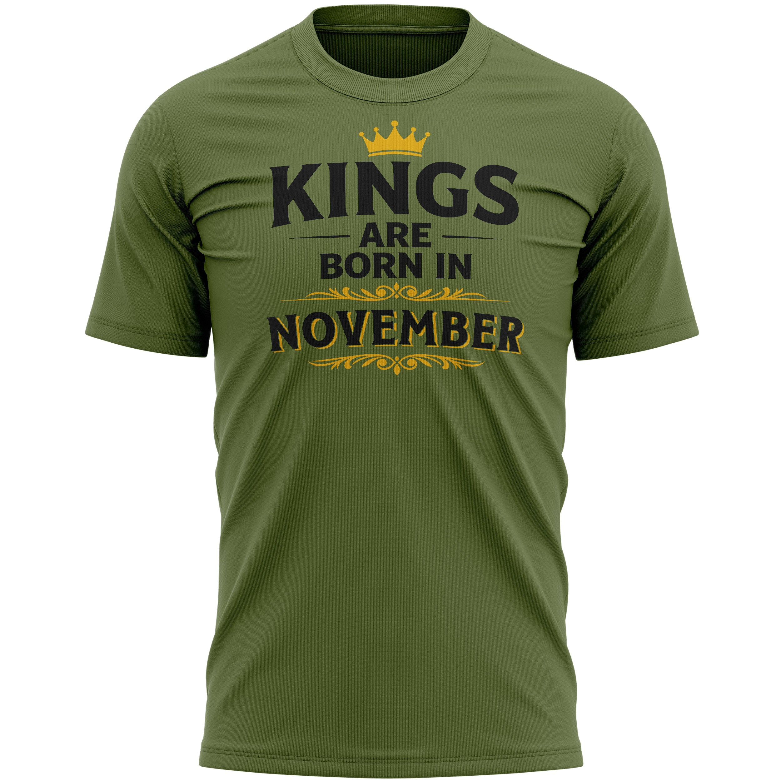 Mens November Birthday T-Shirt Kings Are Born In November Crown Tee Gift Top Mens November Birthday T-Shirt Kings Are Born In November Crown Tee Gift Top Birthday Gifts Purple Print House
