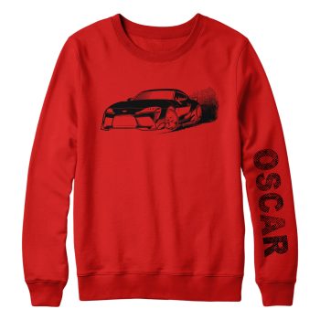 Personalised Drift Car Sweatshirt Fast Car Personalised Drift Car Sweatshirt Fast Car Boys' Clothing Purple Print House