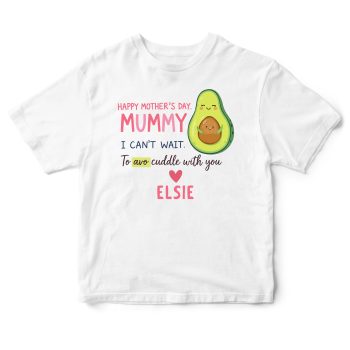 Custom Mothers Day Baby T Shirt Avo Cuddle Design Custom Mothers Day Baby T Shirt Avo Cuddle Design Baby Gifts Purple Print House