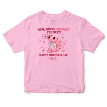 Funny Mothers Day Baby T Shirt Shrimp Design Funny Mothers Day Baby T Shirt Shrimp Design Baby Clothing Purple Print House