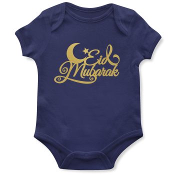Ramadan Babygrow Gold Eid Half Moon Design Ramadan Babygrow Gold Eid Half Moon Design Baby & Toddler Clothing Purple Print House