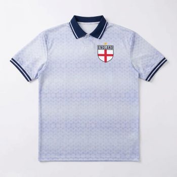 Custom Retro England Shirt Name And Number Top Men's Sportswear Purple Print House