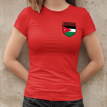 Jordan Womens Football T Shirt Team Design With Added Name And Number Personalised Clothing Purple Print House