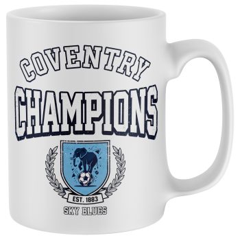Coventry Champions Mug Sky Blues League Winners Est 1883 Coventry Champions Mug Sky Blues League Winners Est 1883 Printed Mugs Purple Print House