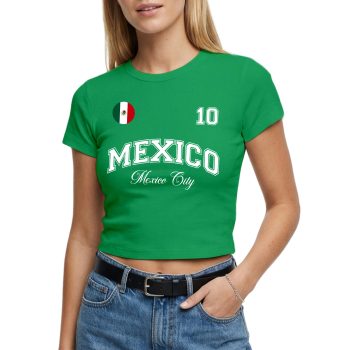 Mexico Womens Baby Tee Custom City Name Number Badge Short Top Mexico Womens Baby Tee Custom City Name Number Badge Short Top Women's Baby Tees Purple Print House
