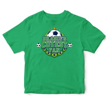 Brasil Cutest Fan Baby T Shirt Brazilian Football Badge Design Brasil Cutest Fan Baby T Shirt Brazilian Football Badge Design Baby T-Shirts Purple Print House