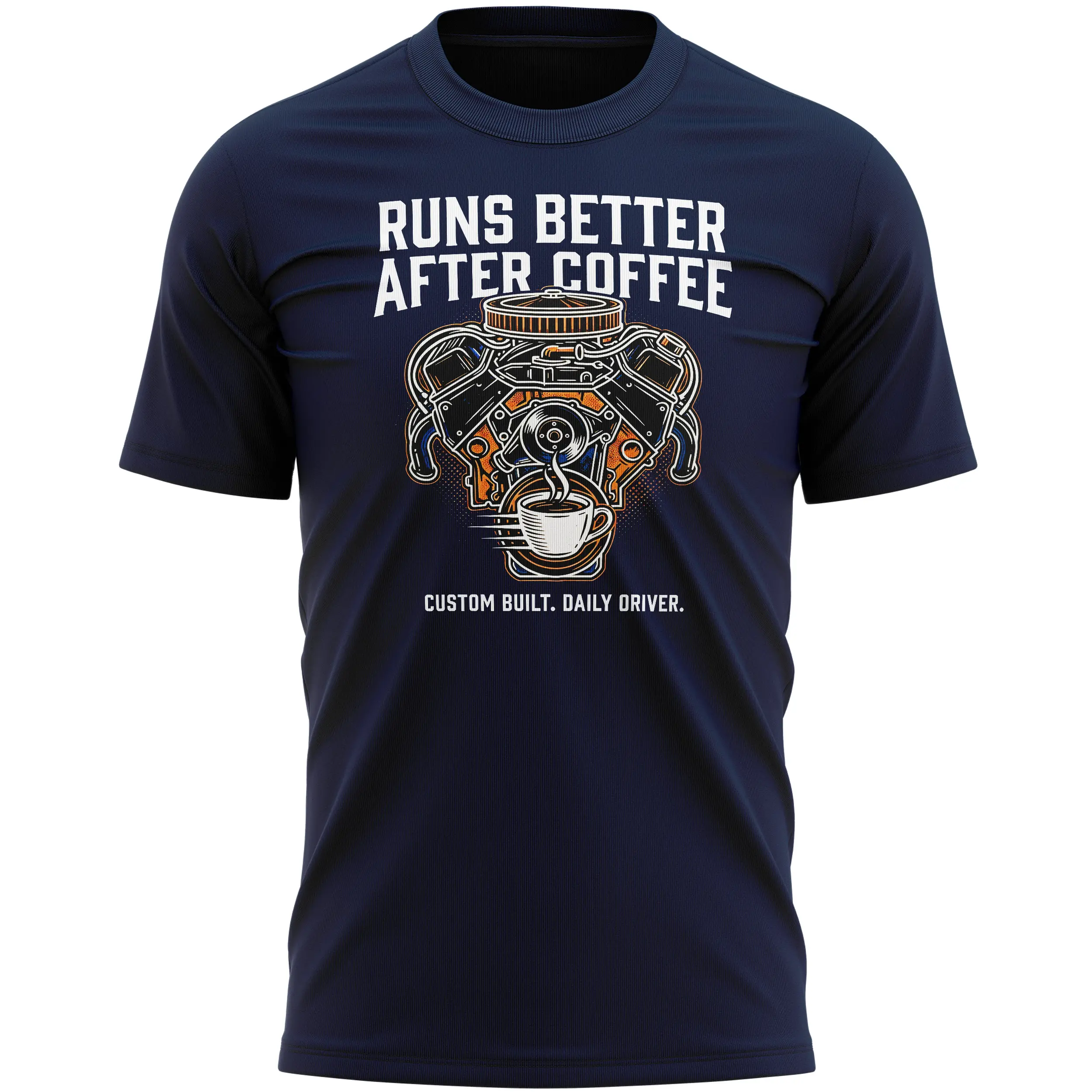 Mens T Shirt For Mechanic Runs Better After Coffee Engine Mens T Shirt For Mechanic Runs Better After Coffee Engine Men's Graphic T-shirts Purple Print House