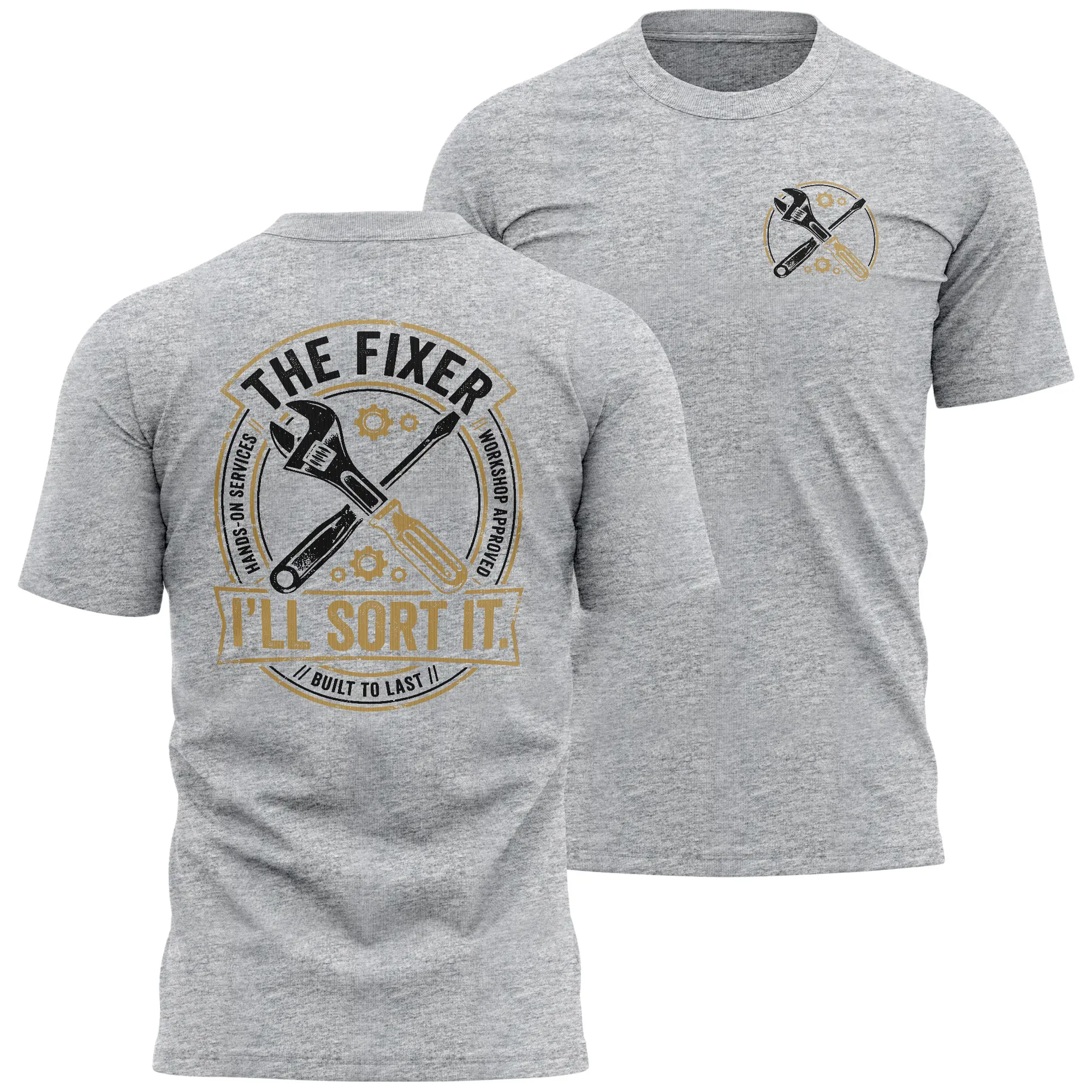 Funny Mens Handyman T Shirt The Fixer Tools Funny Mens Handyman T Shirt The Fixer Tools Men's Graphic T-shirts Purple Print House