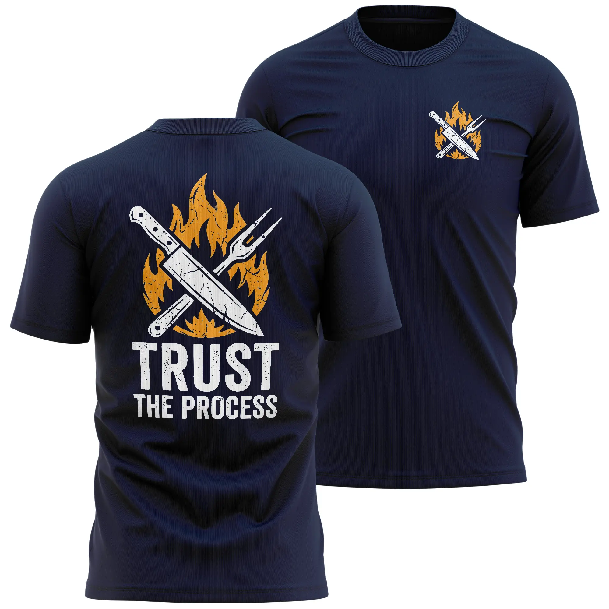 Funny Mens Bbq T Shirt Trust The Process Print Funny Mens Bbq T Shirt Trust The Process Print Men's Graphic T-shirts Purple Print House