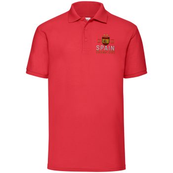 Embroidered Spain Polo Shirt 2026 Champions Design Embroidered Spain Polo Shirt 2026 Champions Design Polo Shirts Purple Print House