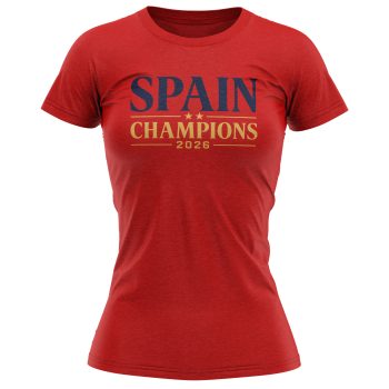 Spanish Womens Football T Shirt 2 Stars Champions 2026 Spanish Womens Football T Shirt 2 Stars Champions 2026 Womens Graphic T-shirts Purple Print House