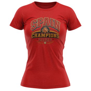 Retro Spain Winners T Shirt For Women World Champions Retro Spain Winners T Shirt For Women World Champions Womens Graphic T-shirts Purple Print House